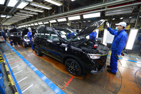 Production at key Shanghai firms gets back on track
