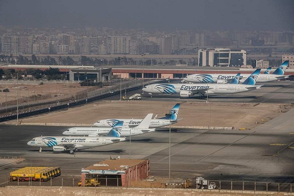 First flight made on new Shanghai-Cairo route