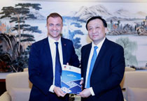 Hua Yuan meets EU Chamber of Commerce vice-president